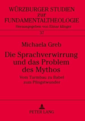 Imagen del vendedor de Die Sprachverwirrung und das Problem des Mythos a la venta por BuchWeltWeit Ludwig Meier e.K.