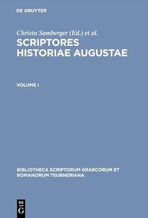 Image du vendeur pour Scriptores historiae Augustae mis en vente par BuchWeltWeit Ludwig Meier e.K.