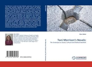 Seller image for Toni Morrisons Novels: for sale by BuchWeltWeit Ludwig Meier e.K.