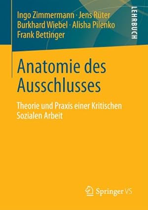 Seller image for Anatomie des Ausschlusses for sale by BuchWeltWeit Ludwig Meier e.K.