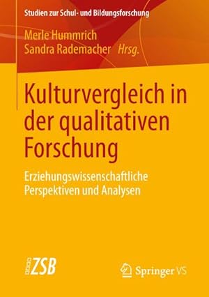 Immagine del venditore per Kulturvergleich in der qualitativen Forschung venduto da BuchWeltWeit Ludwig Meier e.K.