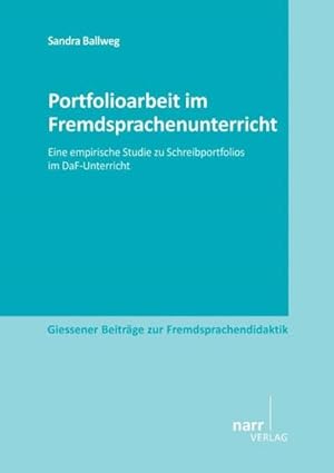 Seller image for Portfolioarbeit im Fremdsprachenunterricht for sale by BuchWeltWeit Ludwig Meier e.K.