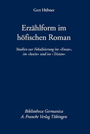 Seller image for Erzhlform im hfischen Roman for sale by BuchWeltWeit Ludwig Meier e.K.