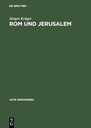 Bild des Verkufers fr Rom und Jerusalem zum Verkauf von BuchWeltWeit Ludwig Meier e.K.