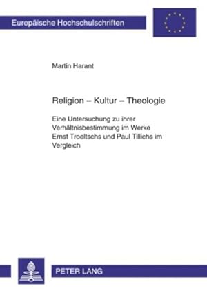 Seller image for Religion - Kultur - Theologie for sale by BuchWeltWeit Ludwig Meier e.K.