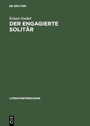 Seller image for Der engagierte Solitr for sale by BuchWeltWeit Ludwig Meier e.K.