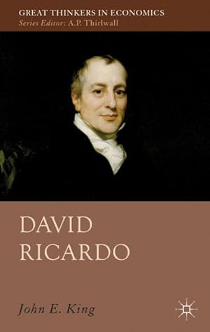 Image du vendeur pour David Ricardo mis en vente par BuchWeltWeit Ludwig Meier e.K.