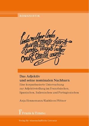 Bild des Verkufers fr Das Adjektiv und seine nominalen Nachbarn zum Verkauf von BuchWeltWeit Ludwig Meier e.K.