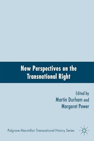 Imagen del vendedor de New Perspectives on the Transnational Right a la venta por BuchWeltWeit Ludwig Meier e.K.