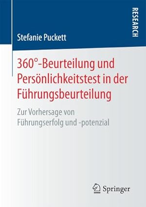 Seller image for 360-Beurteilung und Persnlichkeitstest in der Fhrungsbeurteilung for sale by BuchWeltWeit Ludwig Meier e.K.