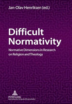 Seller image for Difficult Normativity for sale by BuchWeltWeit Ludwig Meier e.K.