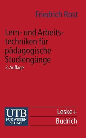Seller image for Lern- und Arbeitstechniken fr pdagogische Studiengnge for sale by BuchWeltWeit Ludwig Meier e.K.