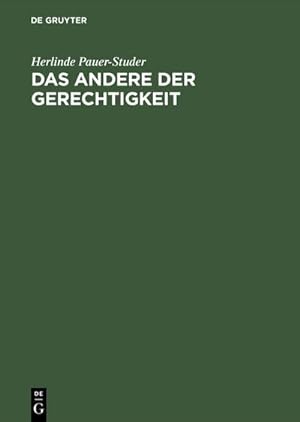 Immagine del venditore per Das Andere der Gerechtigkeit venduto da BuchWeltWeit Ludwig Meier e.K.