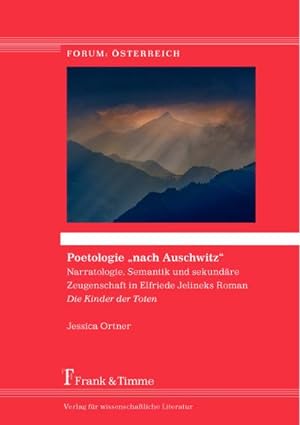 Seller image for Poetologie nach Auschwitz for sale by BuchWeltWeit Ludwig Meier e.K.
