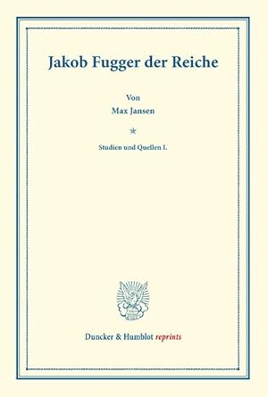 Immagine del venditore per Jakob Fugger der Reiche. venduto da BuchWeltWeit Ludwig Meier e.K.