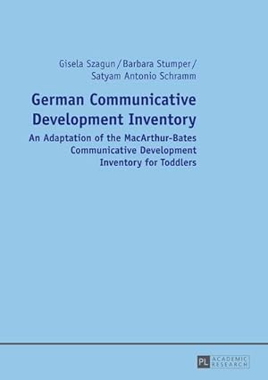 Seller image for German Communicative Development Inventory for sale by BuchWeltWeit Ludwig Meier e.K.
