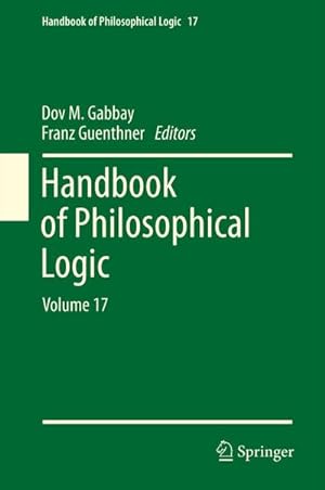Seller image for Handbook of Philosophical Logic for sale by BuchWeltWeit Ludwig Meier e.K.