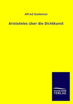 Seller image for Aristoteles über die Dichtkunst for sale by BuchWeltWeit Ludwig Meier e.K.