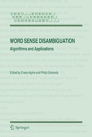 Seller image for Word Sense Disambiguation for sale by BuchWeltWeit Ludwig Meier e.K.