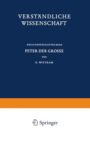 Image du vendeur pour Peter der Grosse mis en vente par BuchWeltWeit Ludwig Meier e.K.