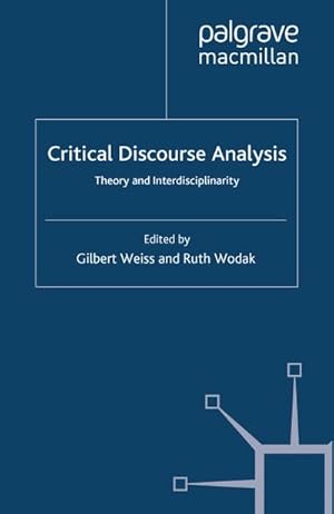 Seller image for Critical Discourse Analysis for sale by BuchWeltWeit Ludwig Meier e.K.