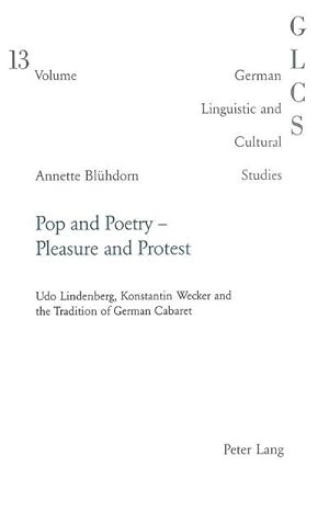 Imagen del vendedor de Pop and Poetry - Pleasure and Protest a la venta por BuchWeltWeit Ludwig Meier e.K.