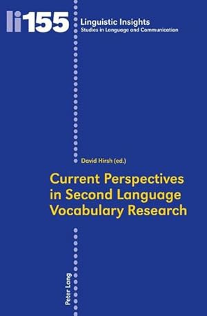Seller image for Current Perspectives in Second Language Vocabulary Research for sale by BuchWeltWeit Ludwig Meier e.K.