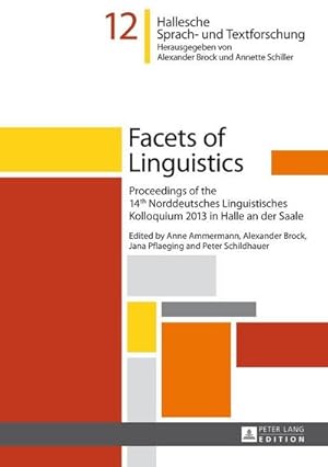 Image du vendeur pour Facets of Linguistics mis en vente par BuchWeltWeit Ludwig Meier e.K.