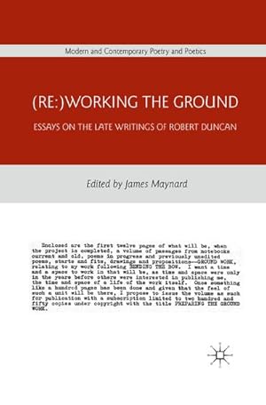 Seller image for (Re:)Working the Ground for sale by BuchWeltWeit Ludwig Meier e.K.