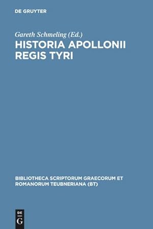 Seller image for Historia Apollonii Regis Tyri for sale by BuchWeltWeit Ludwig Meier e.K.
