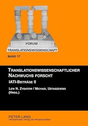 Imagen del vendedor de Translationswissenschaftlicher Nachwuchs forscht a la venta por BuchWeltWeit Ludwig Meier e.K.