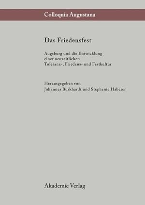 Seller image for Das Friedensfest for sale by BuchWeltWeit Ludwig Meier e.K.