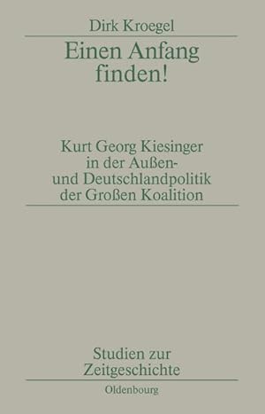 Image du vendeur pour Einen Anfang finden! mis en vente par BuchWeltWeit Ludwig Meier e.K.