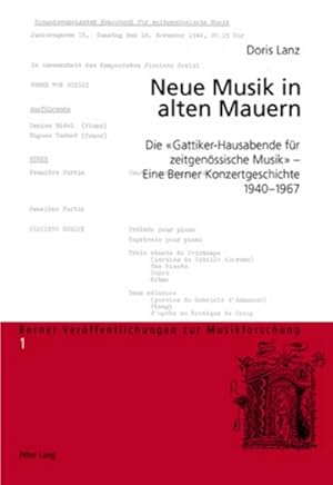 Seller image for Lanz, D: Neue Musik in alten Mauern for sale by BuchWeltWeit Ludwig Meier e.K.