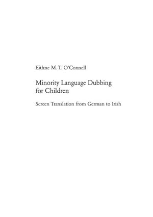 Immagine del venditore per Minority Language Dubbing for Children venduto da BuchWeltWeit Ludwig Meier e.K.