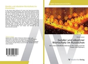 Imagen del vendedor de Gender und obszner Wortschatz im Russischen a la venta por BuchWeltWeit Ludwig Meier e.K.