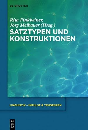 Seller image for Satztypen und Konstruktionen for sale by BuchWeltWeit Ludwig Meier e.K.