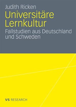 Seller image for Universitre Lernkultur for sale by BuchWeltWeit Ludwig Meier e.K.