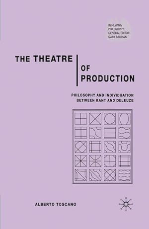 Imagen del vendedor de The Theatre of Production a la venta por BuchWeltWeit Ludwig Meier e.K.