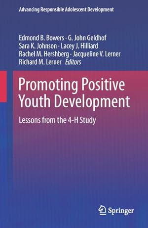 Bild des Verkufers fr Promoting Positive Youth Development zum Verkauf von BuchWeltWeit Ludwig Meier e.K.