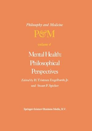 Seller image for Mental Health: Philosophical Perspectives for sale by BuchWeltWeit Ludwig Meier e.K.