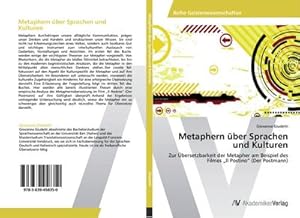 Seller image for Metaphern ber Sprachen und Kulturen for sale by BuchWeltWeit Ludwig Meier e.K.