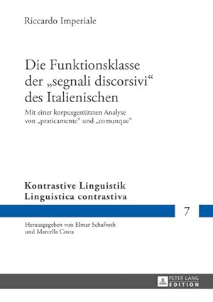 Seller image for Imperiale, R: Funktionsklasse der segnali discorsivi for sale by BuchWeltWeit Ludwig Meier e.K.