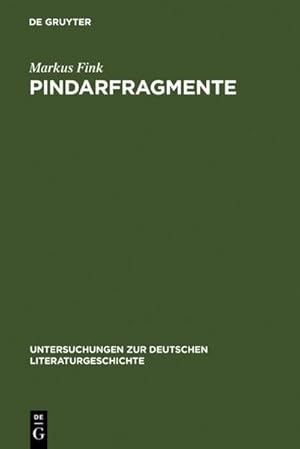 Seller image for Pindarfragmente for sale by BuchWeltWeit Ludwig Meier e.K.