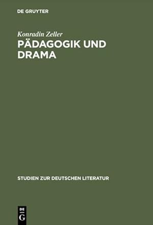 Bild des Verkufers fr Pdagogik und Drama zum Verkauf von BuchWeltWeit Ludwig Meier e.K.