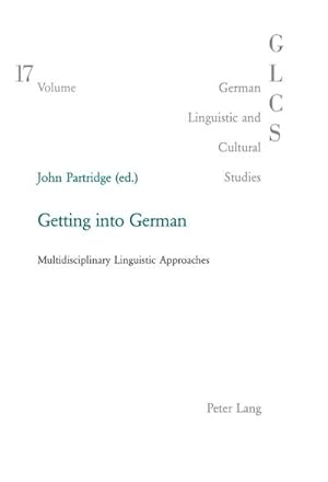 Seller image for Getting into German for sale by BuchWeltWeit Ludwig Meier e.K.