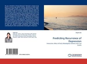 Imagen del vendedor de Predicting Recurrence of Depression a la venta por BuchWeltWeit Ludwig Meier e.K.