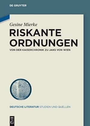 Image du vendeur pour Riskante Ordnungen mis en vente par BuchWeltWeit Ludwig Meier e.K.