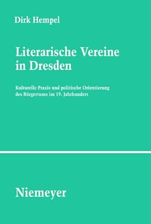 Seller image for Literarische Vereine in Dresden for sale by BuchWeltWeit Ludwig Meier e.K.