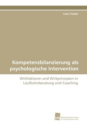 Seller image for Kompetenzbilanzierung als psychologische Intervention for sale by BuchWeltWeit Ludwig Meier e.K.